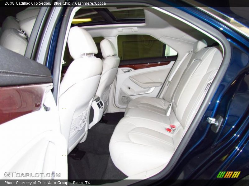  2008 CTS Sedan Cashmere/Cocoa Interior