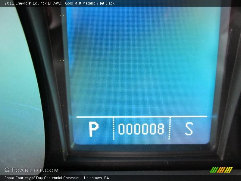 Gold Mist Metallic / Jet Black 2011 Chevrolet Equinox LT AWD