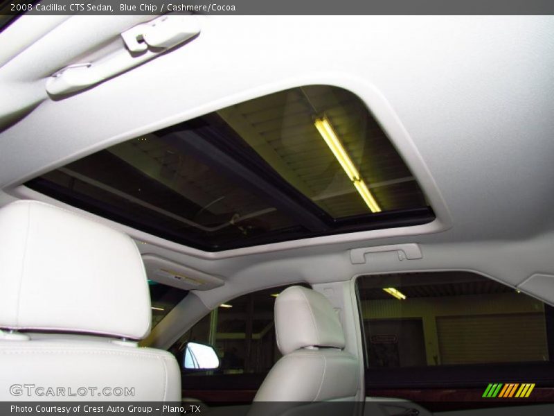 Blue Chip / Cashmere/Cocoa 2008 Cadillac CTS Sedan