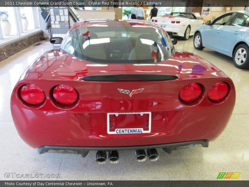 Crystal Red Tintcoat Metallic / Cashmere 2011 Chevrolet Corvette Grand Sport Coupe