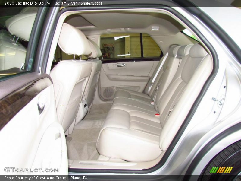 Radiant Silver / Shale/Cocoa 2010 Cadillac DTS Luxury