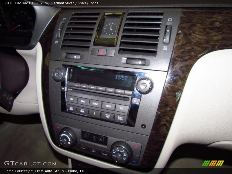 Radiant Silver / Shale/Cocoa 2010 Cadillac DTS Luxury