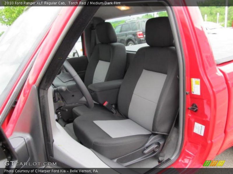 Torch Red / Medium Dark Flint 2010 Ford Ranger XLT Regular Cab