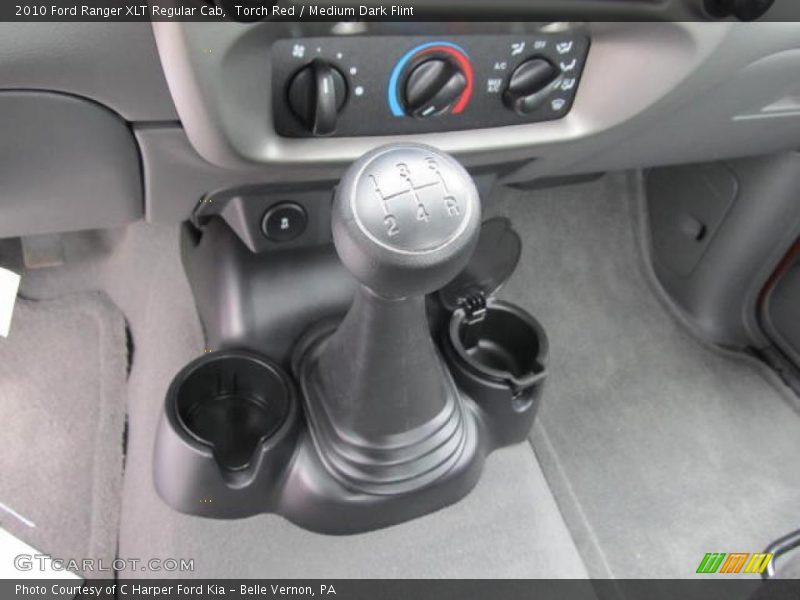  2010 Ranger XLT Regular Cab 5 Speed Manual Shifter