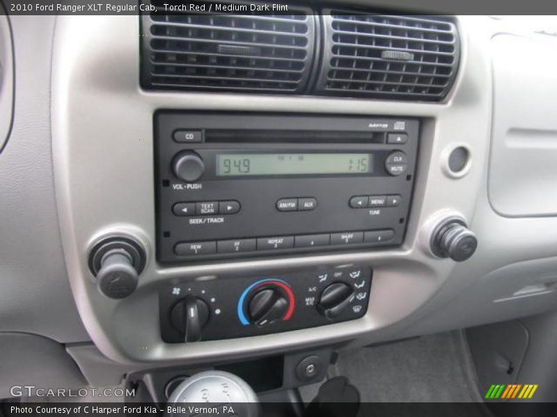 Torch Red / Medium Dark Flint 2010 Ford Ranger XLT Regular Cab