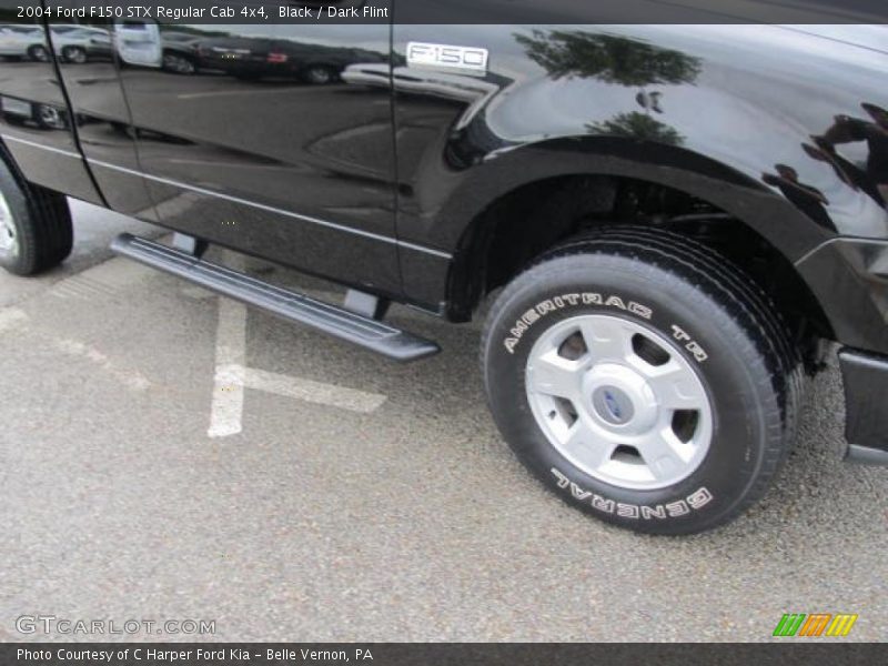 Black / Dark Flint 2004 Ford F150 STX Regular Cab 4x4