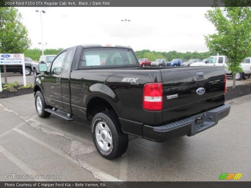 Black / Dark Flint 2004 Ford F150 STX Regular Cab 4x4