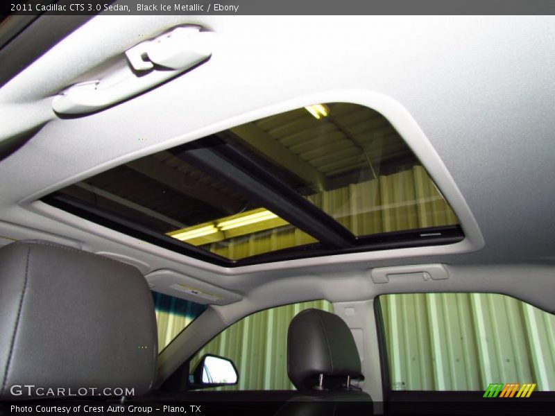 Black Ice Metallic / Ebony 2011 Cadillac CTS 3.0 Sedan