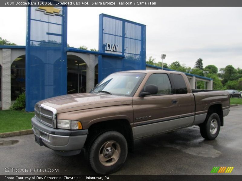 Sierra Bronze Pearlcoat / Camel/Tan 2000 Dodge Ram 1500 SLT Extended Cab 4x4