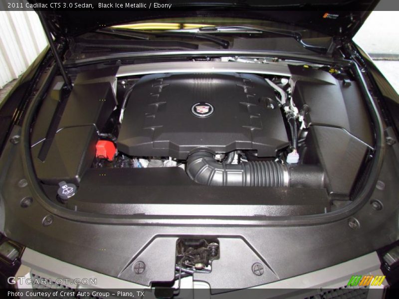 Black Ice Metallic / Ebony 2011 Cadillac CTS 3.0 Sedan