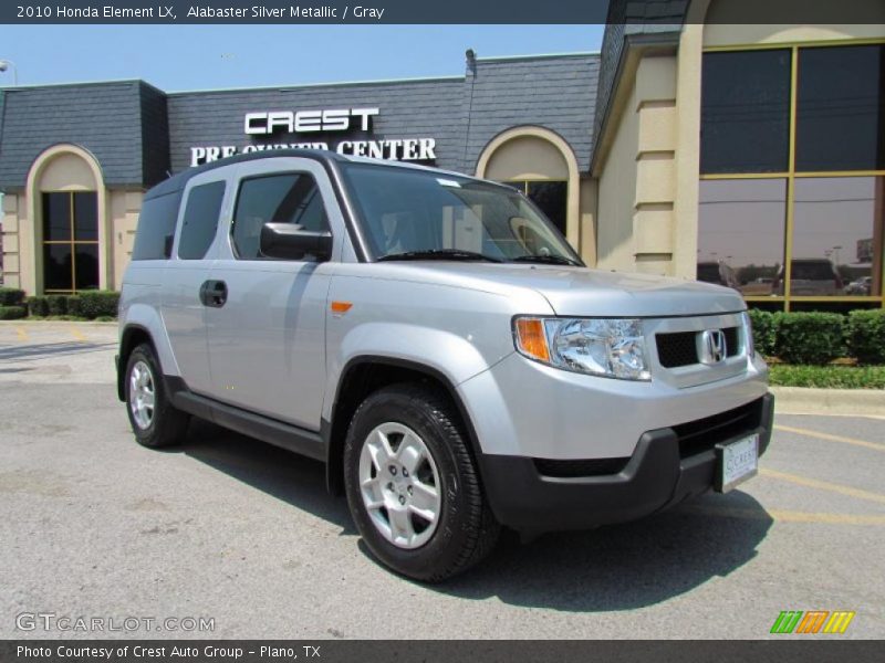 Alabaster Silver Metallic / Gray 2010 Honda Element LX