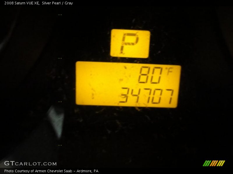Silver Pearl / Gray 2008 Saturn VUE XE