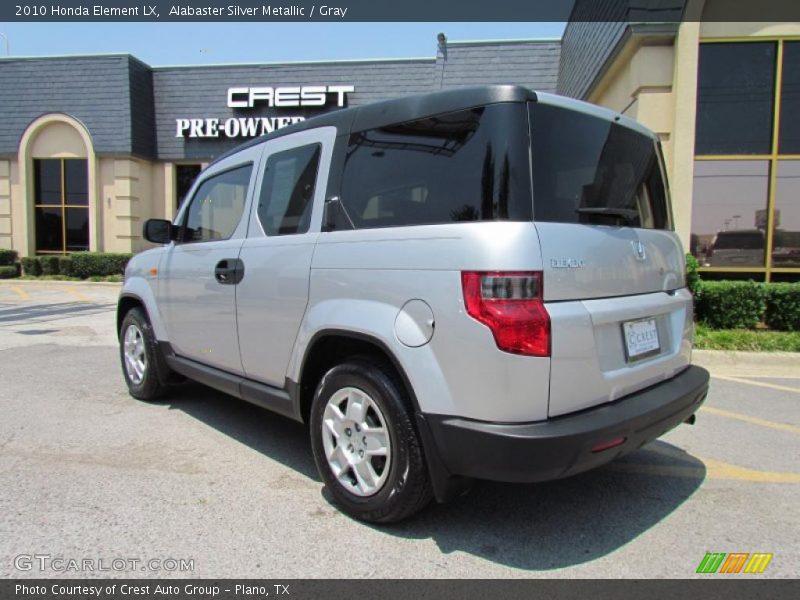 Alabaster Silver Metallic / Gray 2010 Honda Element LX