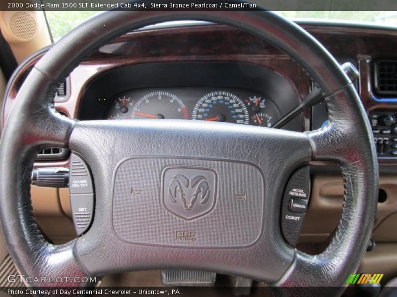  2000 Ram 1500 SLT Extended Cab 4x4 Steering Wheel