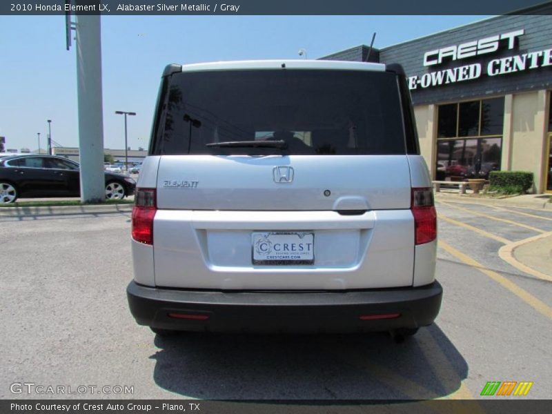 Alabaster Silver Metallic / Gray 2010 Honda Element LX