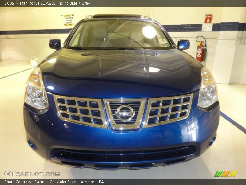 Indigo Blue / Gray 2009 Nissan Rogue SL AWD
