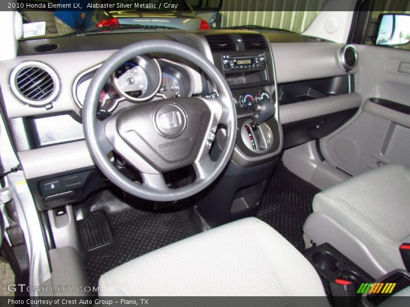  2010 Element LX Gray Interior