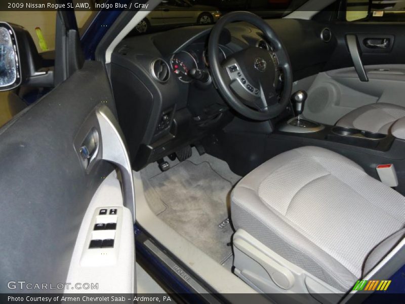 Indigo Blue / Gray 2009 Nissan Rogue SL AWD