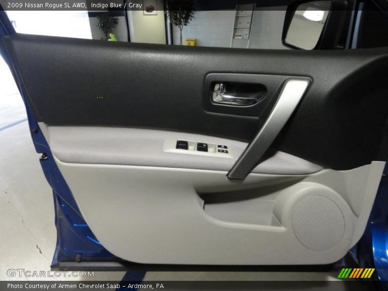 Indigo Blue / Gray 2009 Nissan Rogue SL AWD