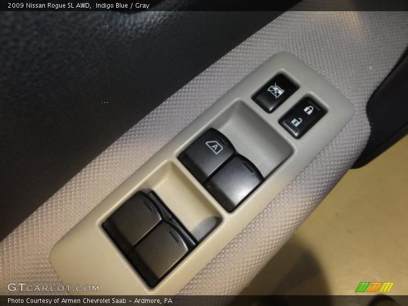 Indigo Blue / Gray 2009 Nissan Rogue SL AWD