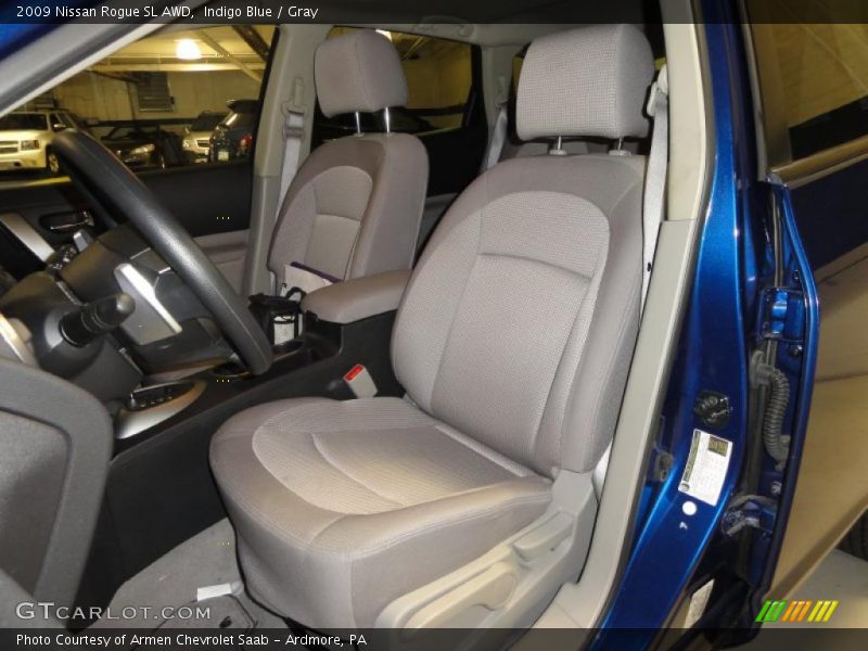 Indigo Blue / Gray 2009 Nissan Rogue SL AWD