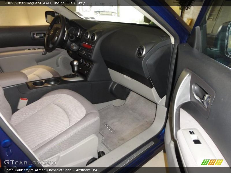 Indigo Blue / Gray 2009 Nissan Rogue SL AWD