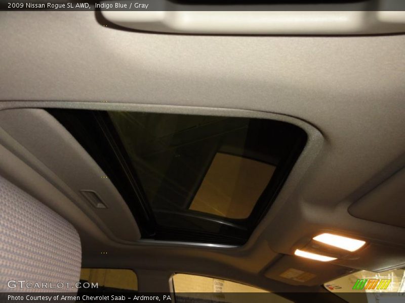 Indigo Blue / Gray 2009 Nissan Rogue SL AWD