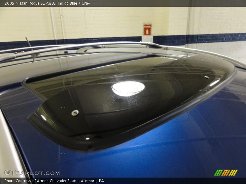 Indigo Blue / Gray 2009 Nissan Rogue SL AWD