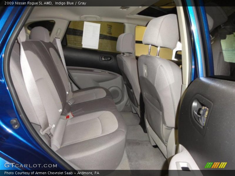 Indigo Blue / Gray 2009 Nissan Rogue SL AWD