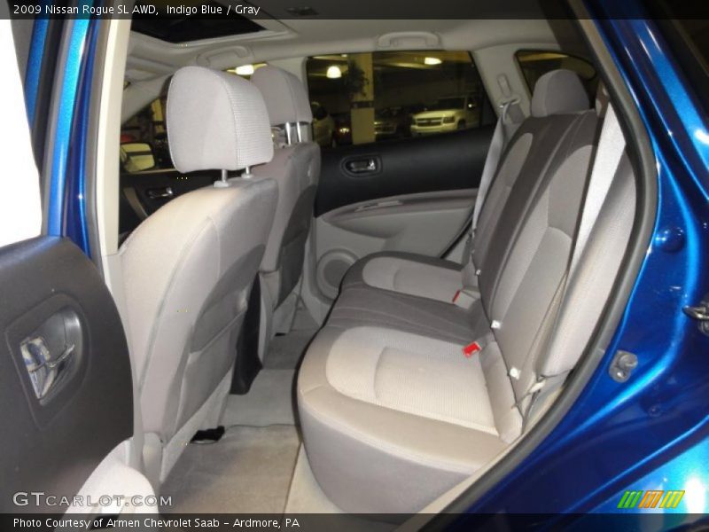 Indigo Blue / Gray 2009 Nissan Rogue SL AWD