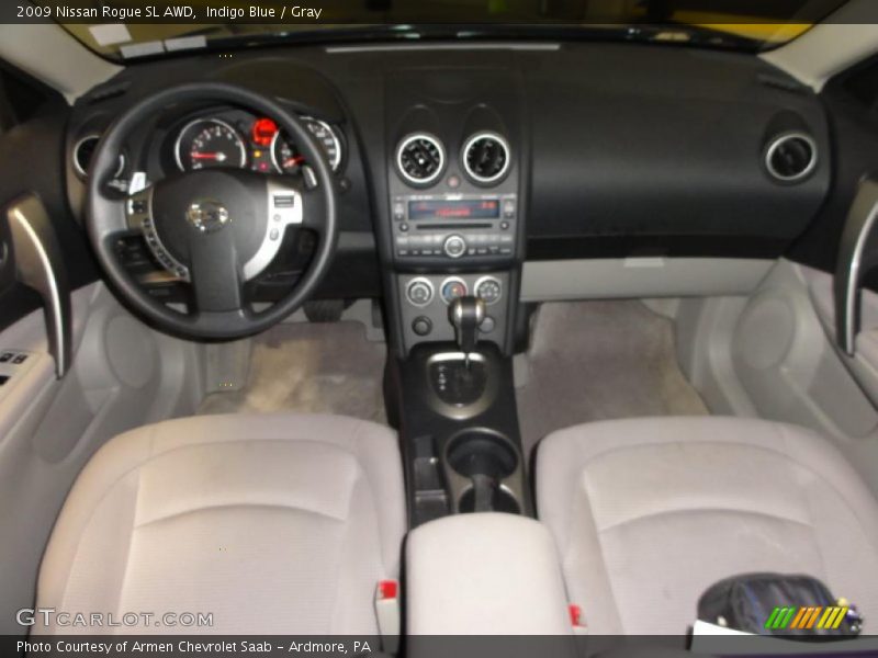 Indigo Blue / Gray 2009 Nissan Rogue SL AWD