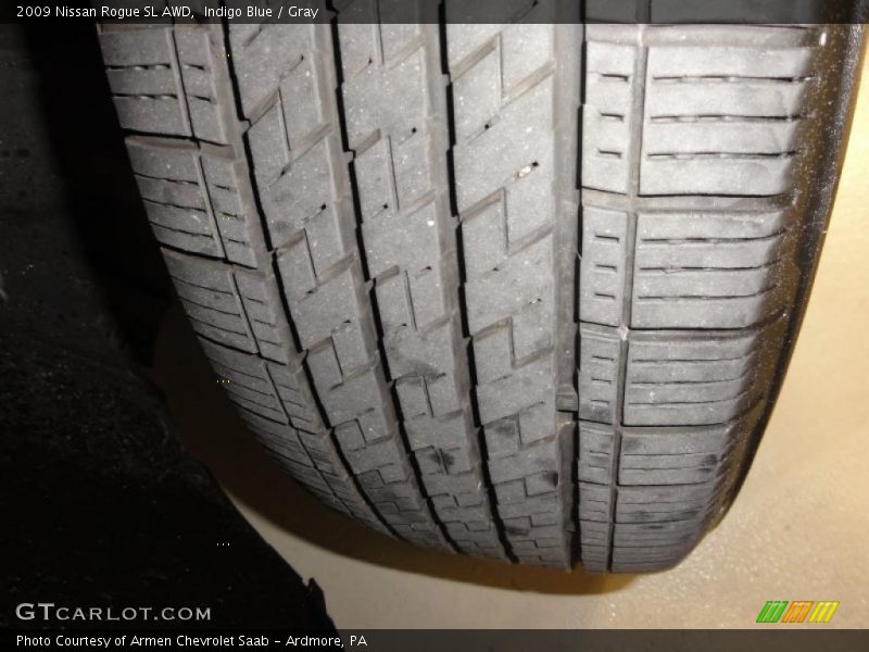 Indigo Blue / Gray 2009 Nissan Rogue SL AWD