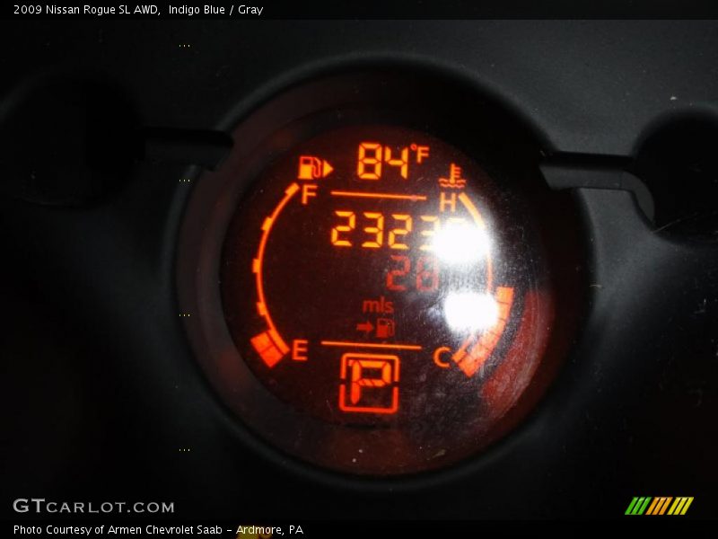 Indigo Blue / Gray 2009 Nissan Rogue SL AWD