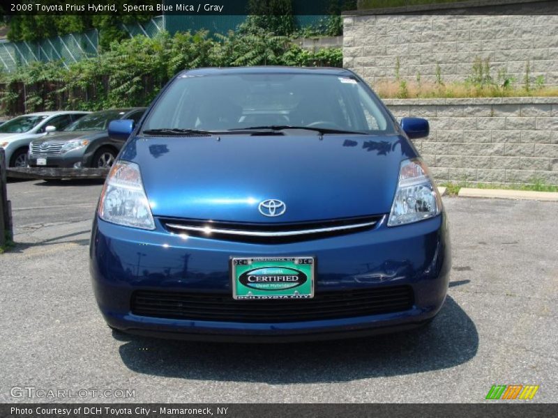 Spectra Blue Mica / Gray 2008 Toyota Prius Hybrid