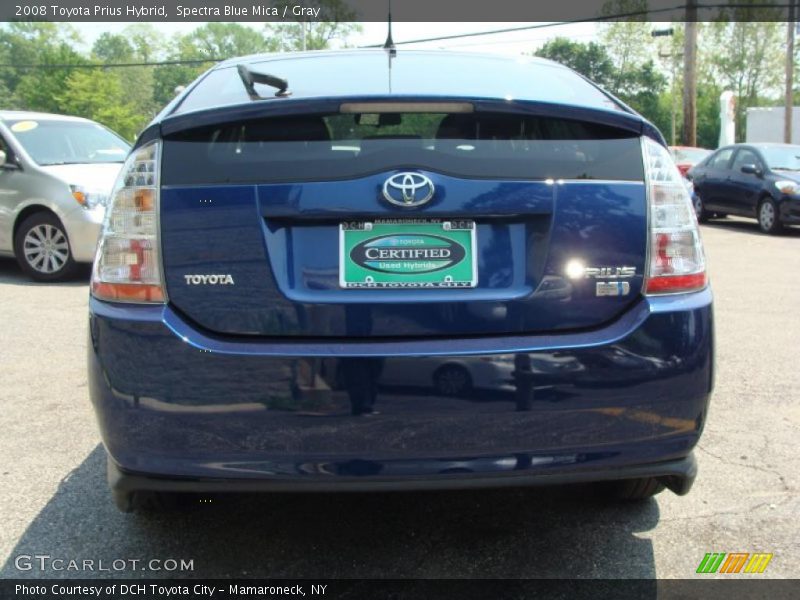 Spectra Blue Mica / Gray 2008 Toyota Prius Hybrid