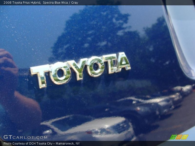 Spectra Blue Mica / Gray 2008 Toyota Prius Hybrid