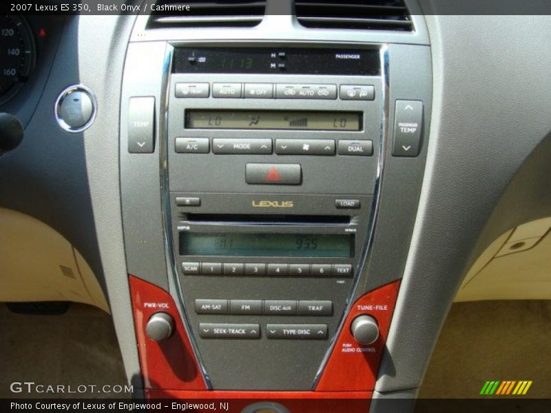 Black Onyx / Cashmere 2007 Lexus ES 350
