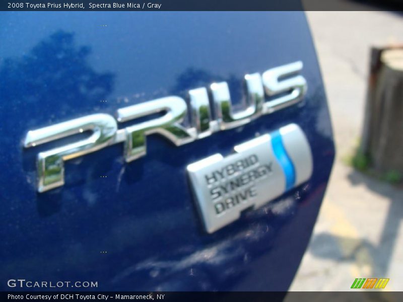 Spectra Blue Mica / Gray 2008 Toyota Prius Hybrid