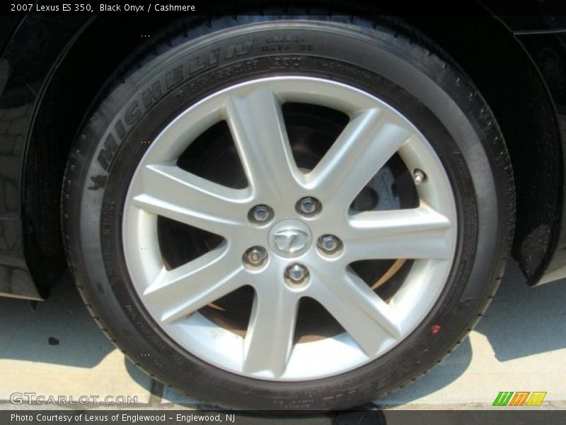 Black Onyx / Cashmere 2007 Lexus ES 350