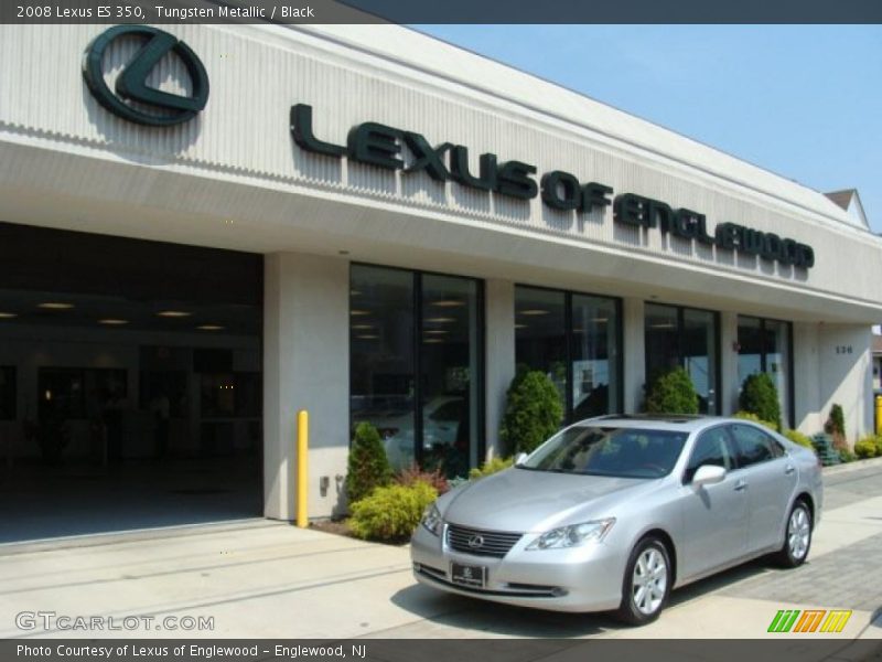 Tungsten Metallic / Black 2008 Lexus ES 350