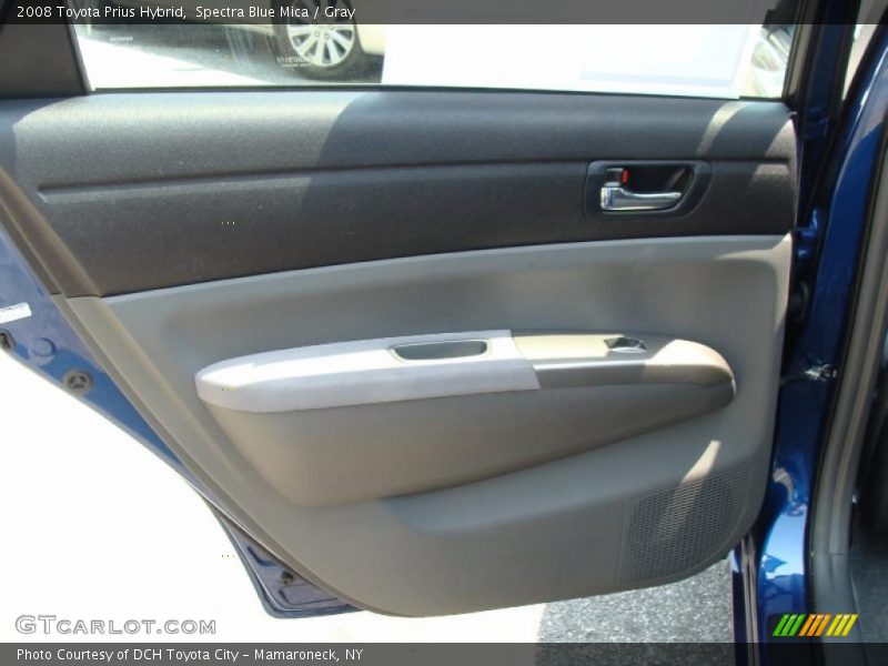 Spectra Blue Mica / Gray 2008 Toyota Prius Hybrid
