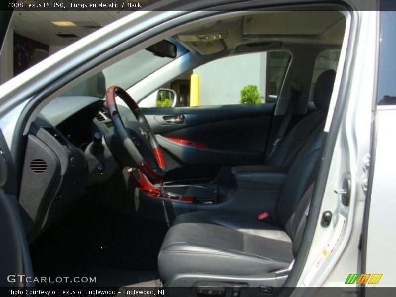 Tungsten Metallic / Black 2008 Lexus ES 350