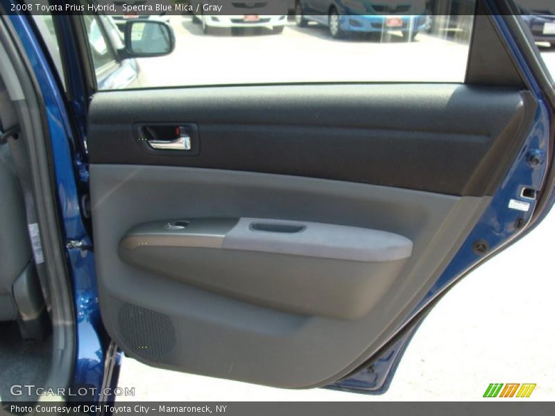 Spectra Blue Mica / Gray 2008 Toyota Prius Hybrid
