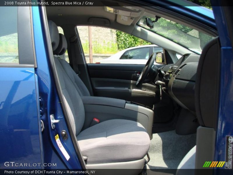 Spectra Blue Mica / Gray 2008 Toyota Prius Hybrid