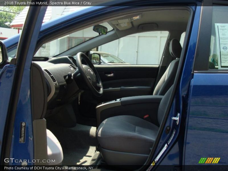 Spectra Blue Mica / Gray 2008 Toyota Prius Hybrid