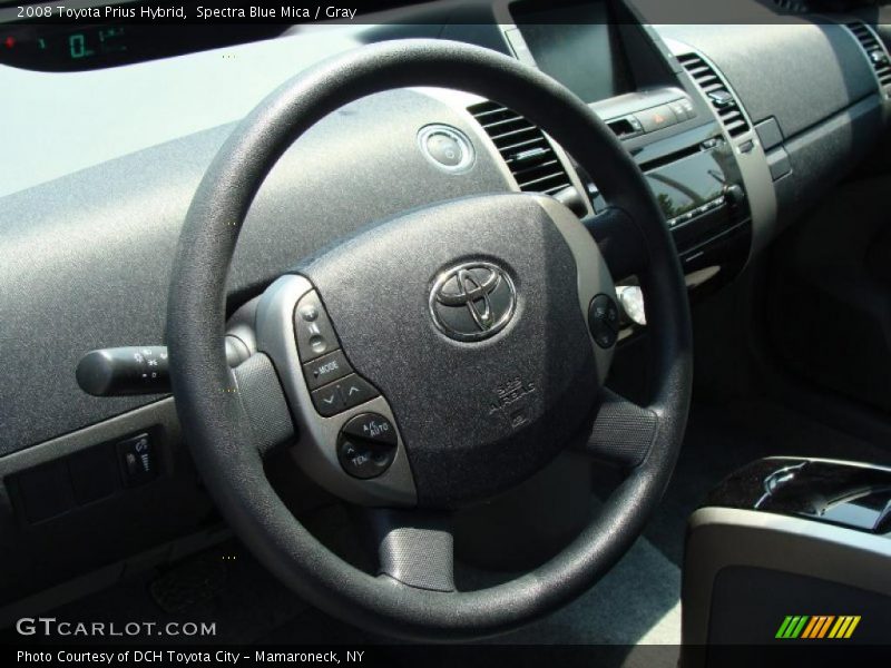 Spectra Blue Mica / Gray 2008 Toyota Prius Hybrid