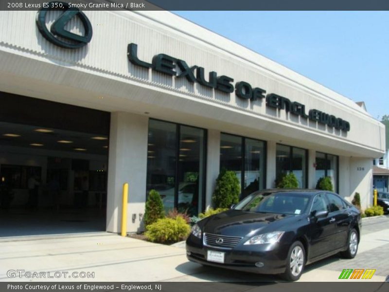Smoky Granite Mica / Black 2008 Lexus ES 350