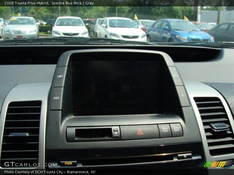 Spectra Blue Mica / Gray 2008 Toyota Prius Hybrid
