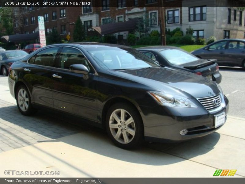 Smoky Granite Mica / Black 2008 Lexus ES 350