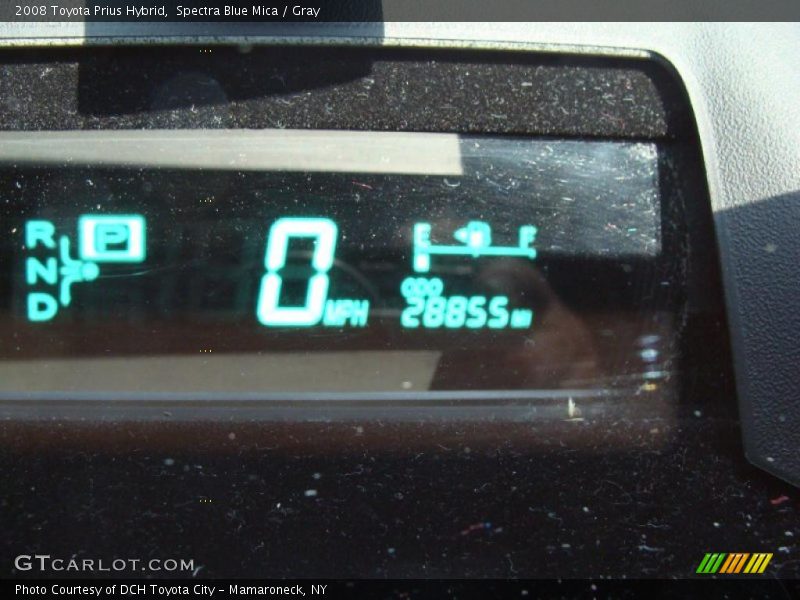 Spectra Blue Mica / Gray 2008 Toyota Prius Hybrid